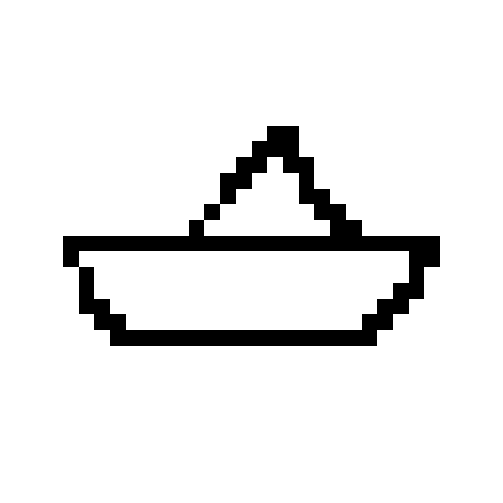 Boat pixel art by Electric Legend for the October 1, 2026 daily prompt