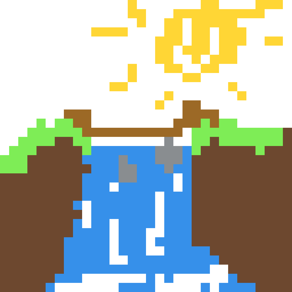 Bridge pixel art by OmegaGoy for the September 25, 2026 daily prompt