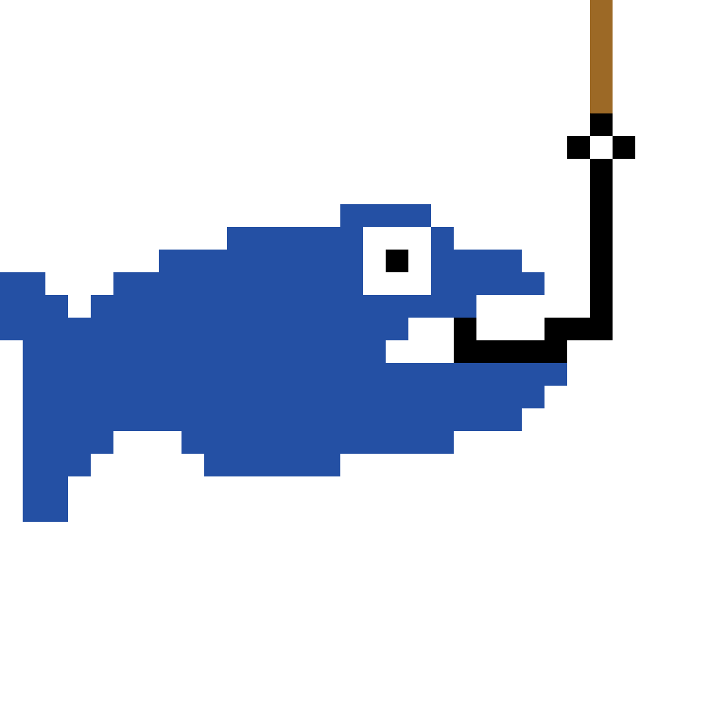 Fish pixel art by Electric Legend for the October 17, 2026 daily prompt