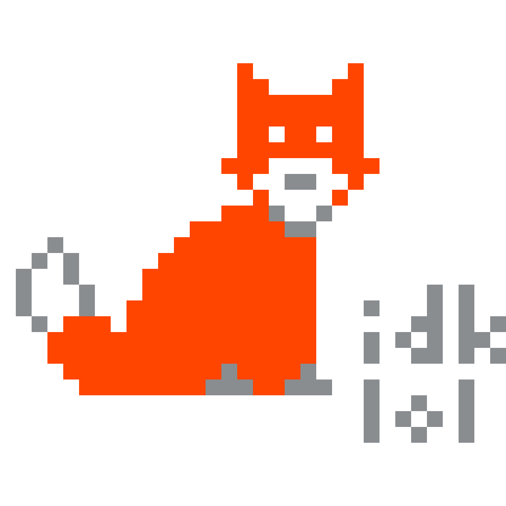 Fox pixel art by Epic Phoenix for the October 2, 2026 daily prompt