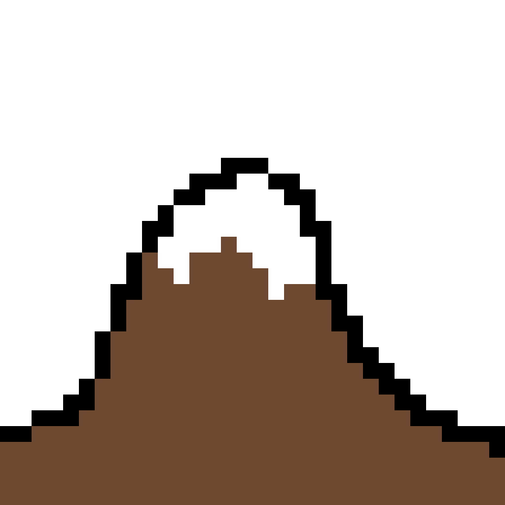 Mountain pixel art by Electric Legend for the October 21, 2026 daily prompt