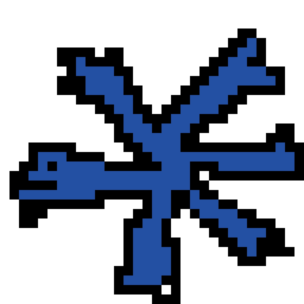 Snowflake pixel art by Happy Penguin for the October 6, 2026 daily prompt