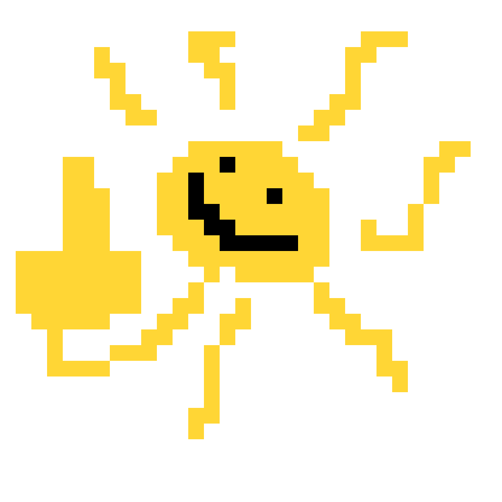Sun pixel art by Electric Legend for the October 19, 2026 daily prompt