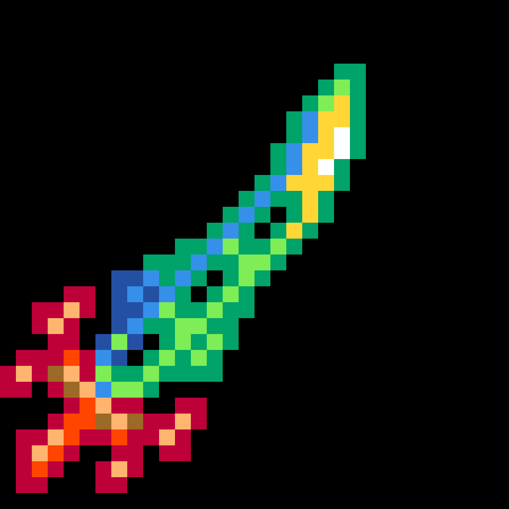 Sword pixel art by Lusou for the September 22, 2026 daily prompt