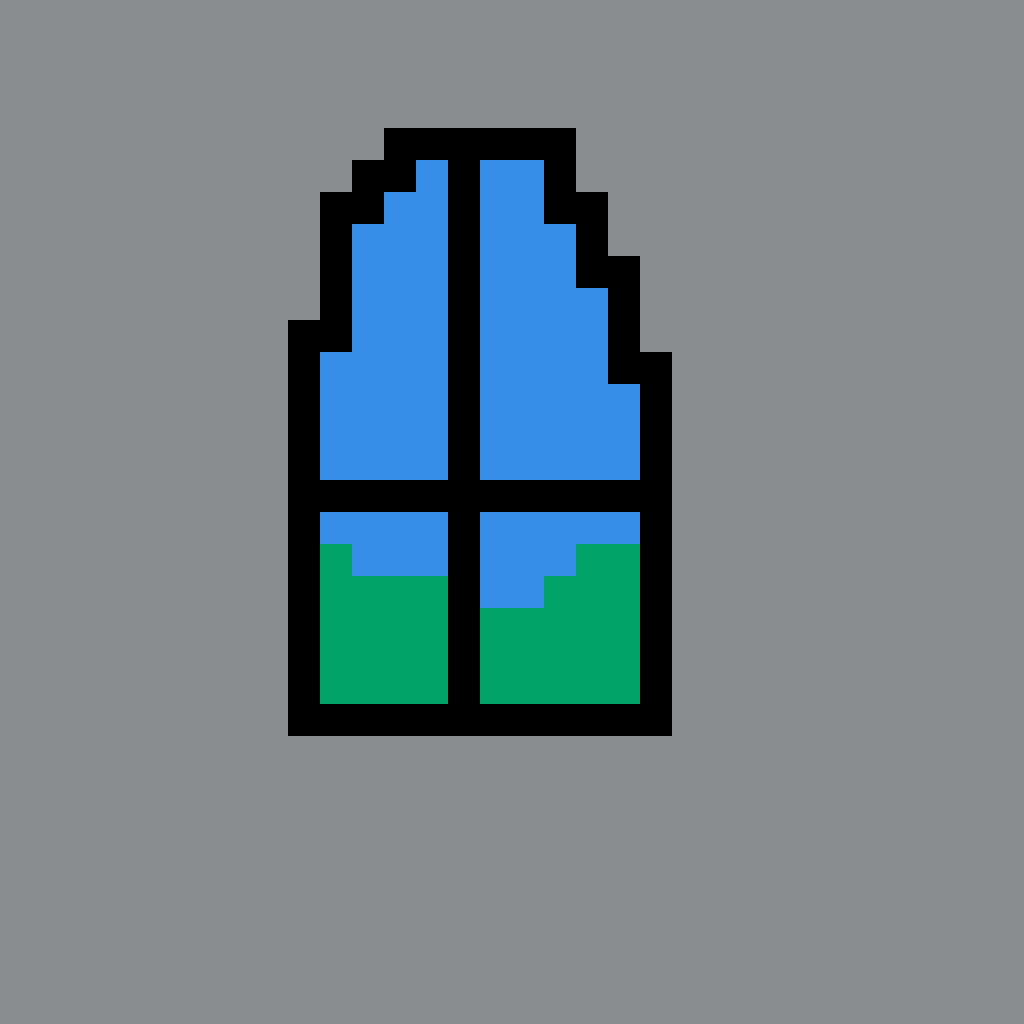 Window pixel art by Electric Legend for the October 13, 2026 daily prompt